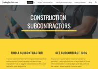 General Contractor Looking for Subcontractors 