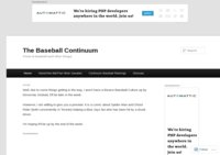 The Baseball Continuum