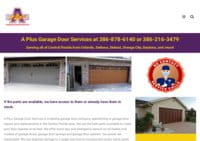 A Plus Garage Door Service