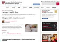 Harvard Health Blog