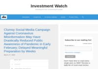 Investment Watch Blog