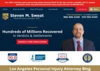 Los Angeles Personal Injury Attorney Blog by Steven M. Sweat