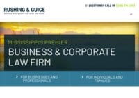 Mississippi Business Law Firm - Rushing & Guice