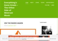 Everything's Gone Green – The Other Side of Mistrust Music