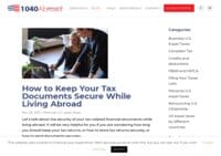 1040 Abroad: U.S. Expat Tax Services | Tax Preparation Abroad