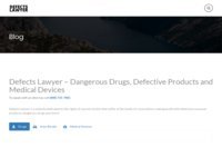 Defective product, dangerous drugs, and defective medical devices