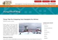 Brandstetter's Kanga Roof Blog