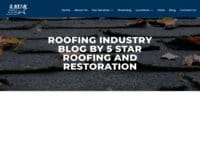 5 Star Roofing and Restoration Blog
