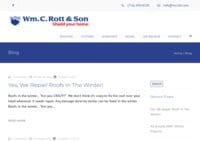 William C. Rott & Son Blog