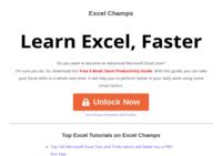 ExcelChamps - Tips & Tricks, Functions, Formulas, Charts, VBA & Templates