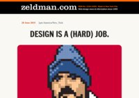 Jeffrey Zeldman Web Design Blog