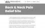 Back and Neck Pain Relief Site - Why does the back hurt?
